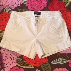 Ivory shorts